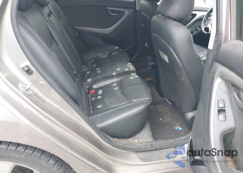 2013 Hyundai Elantra Limited из США, поврежденный, VIN 5NPDH4AEXDH154235